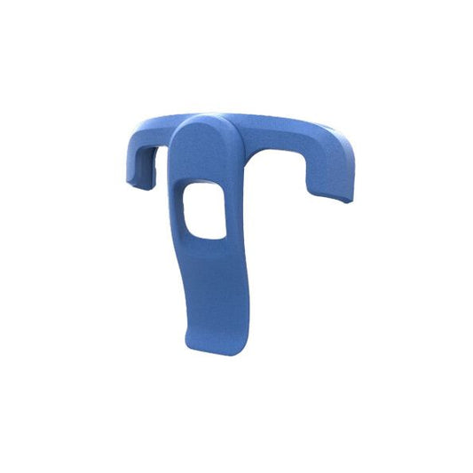 Zebra carrying clip , blue