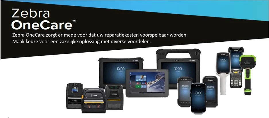 Zebra TC27 OneCare Essential voor 5 jaar